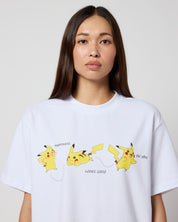 Pikachu Oversized Tee, White