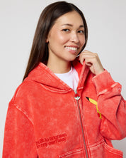 Pikachu Brighten Your Day Zip-Up Hoodie