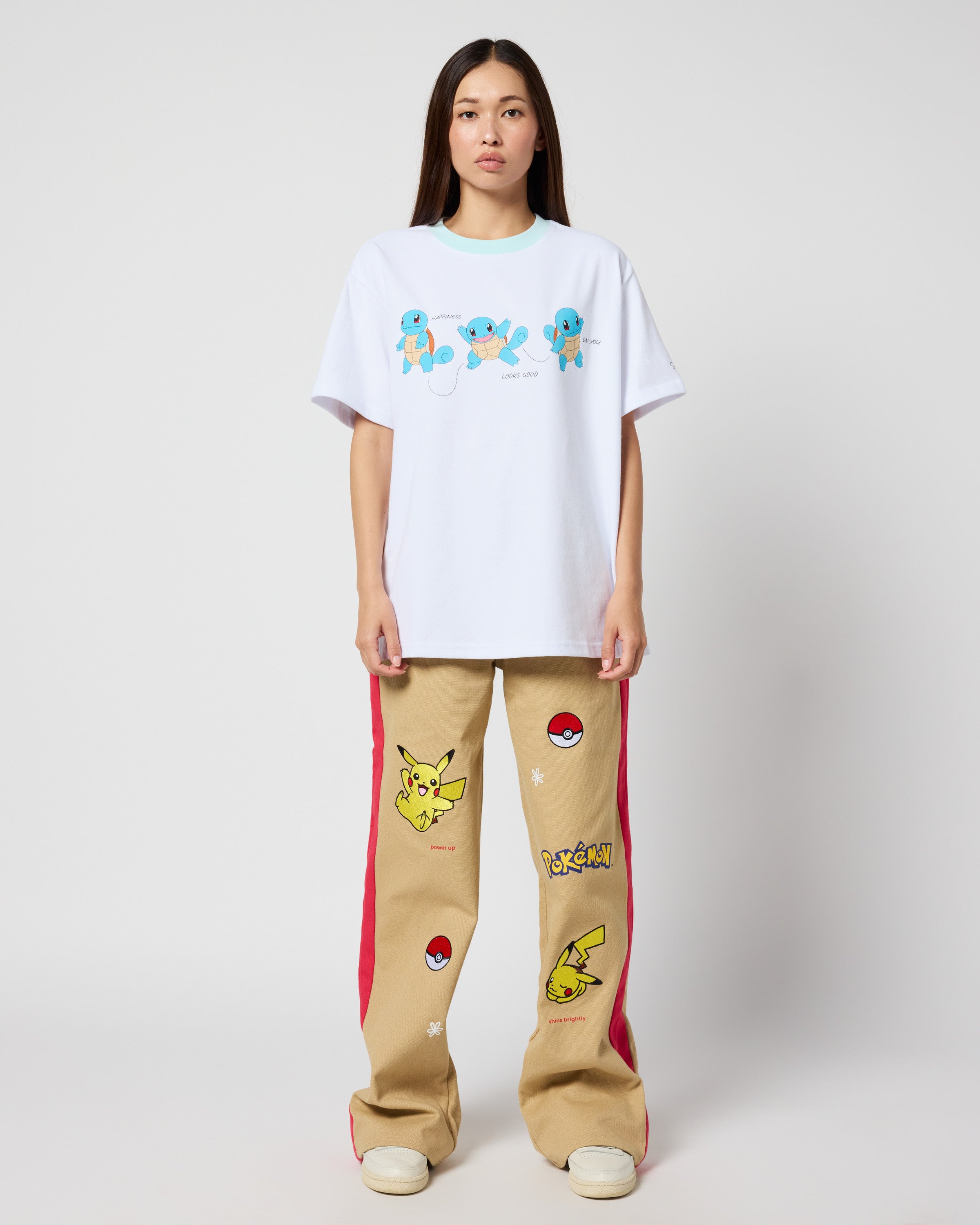 Squirtle Oversized Tee, White