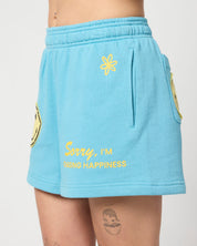 Smiley Chasing Happiness Shorts
