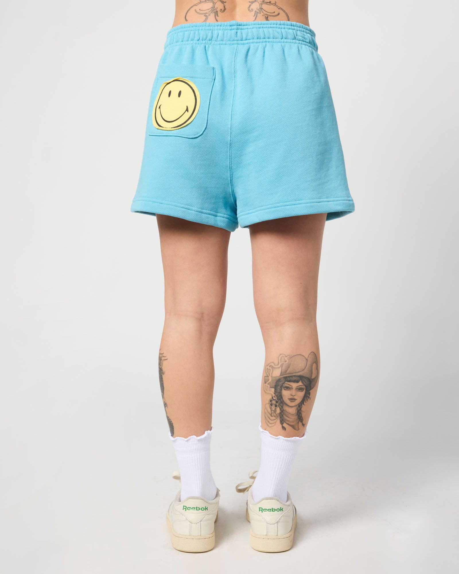 Smiley Chasing Happiness Shorts