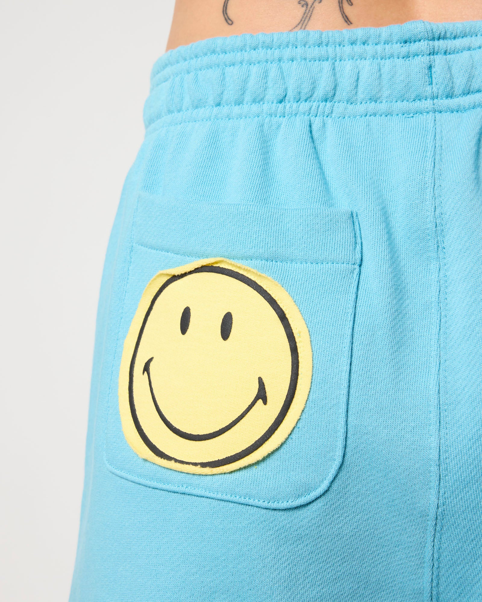 Smiley Chasing Happiness Shorts