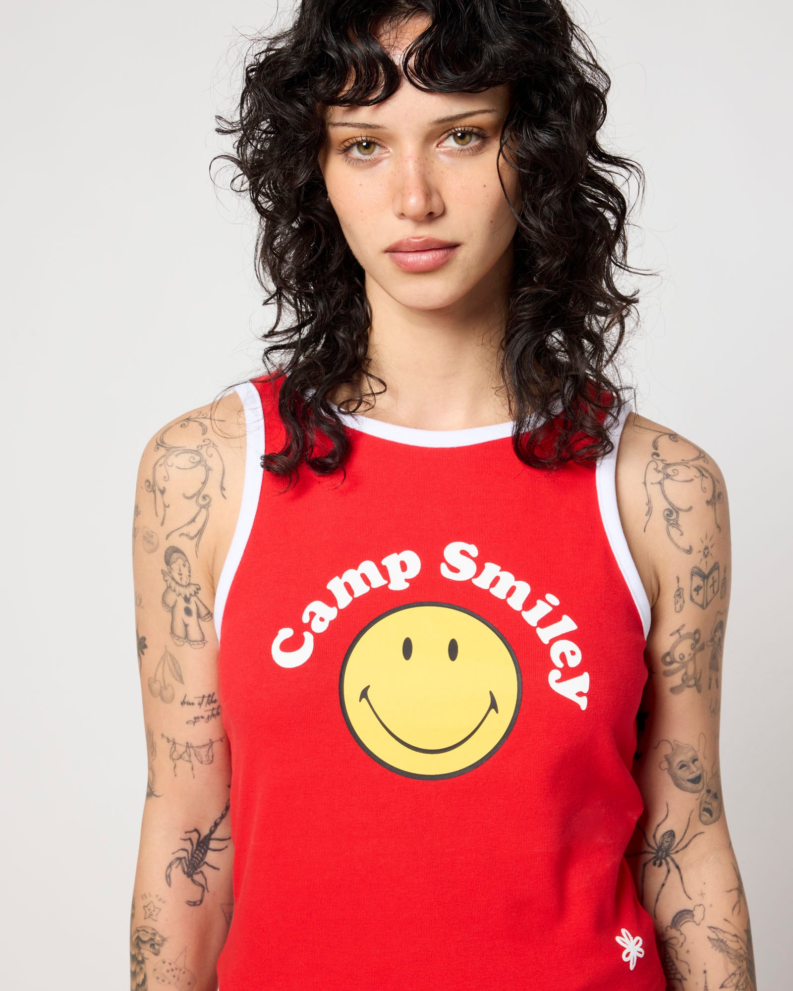 Smiley Camp Tank