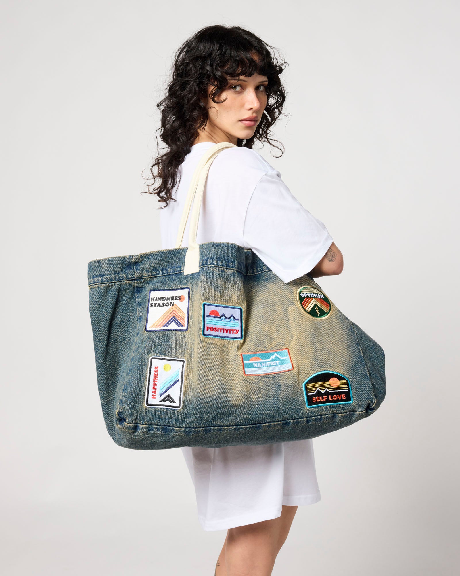 Kindness Season Washed Tote Bag