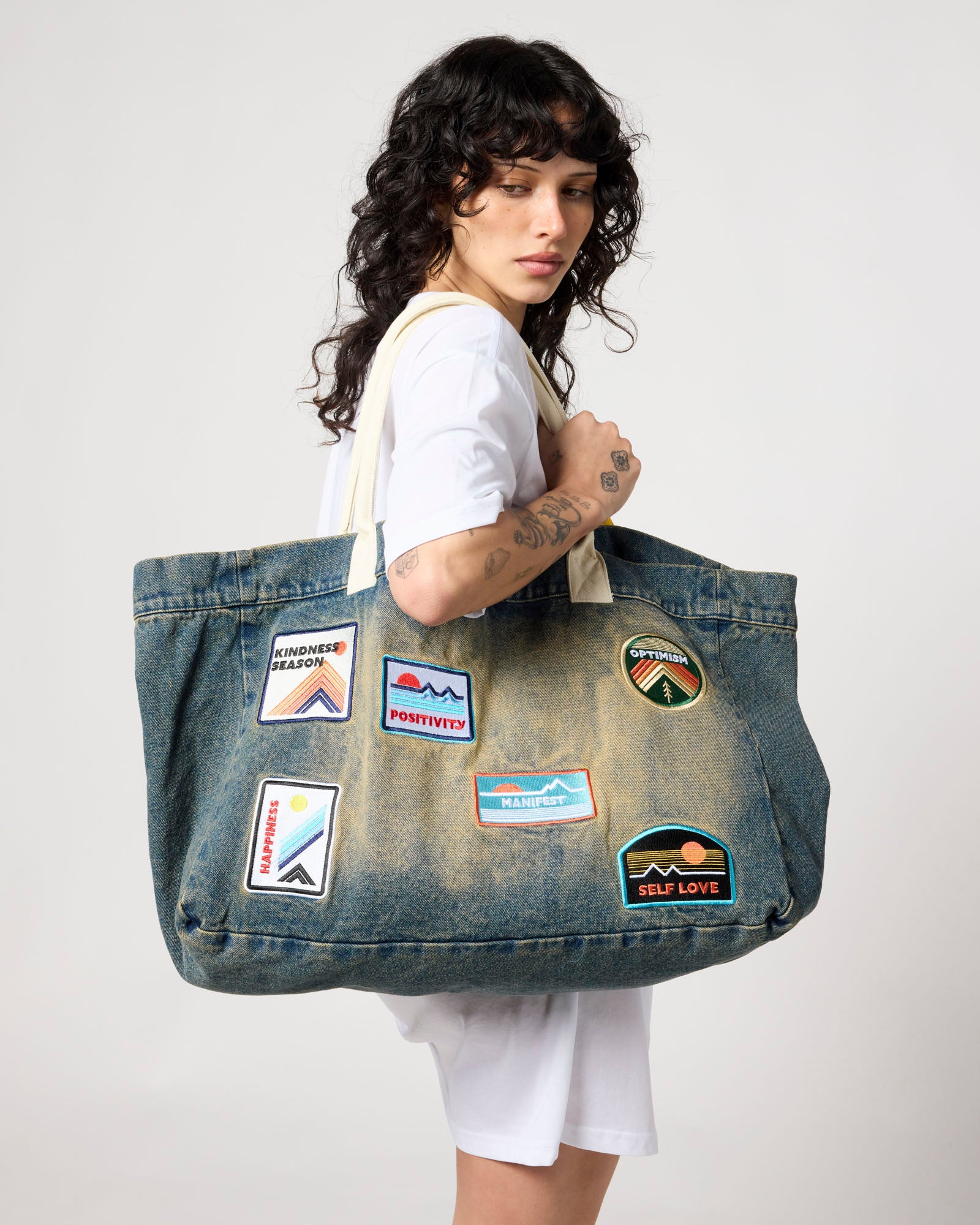 Kindness Season Washed Tote Bag