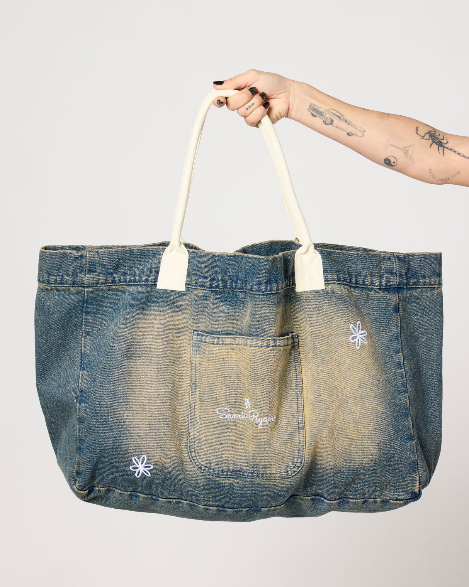 Kindness Season Washed Tote Bag