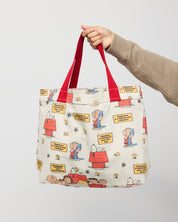 Peanuts The Meaning Of Happiness Tote Bag