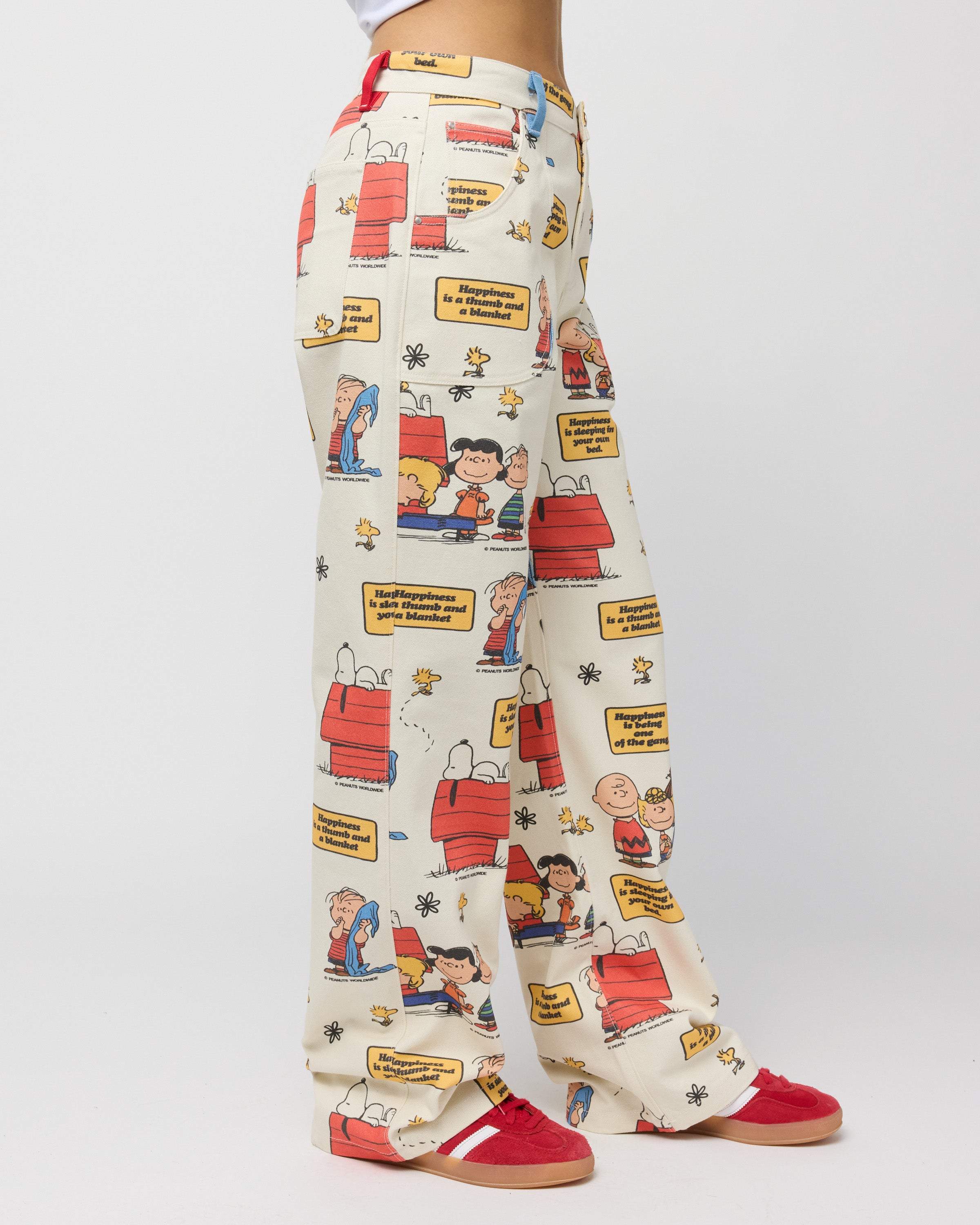 Peanuts The Meaning Of Happiness Pants – Samii Ryan