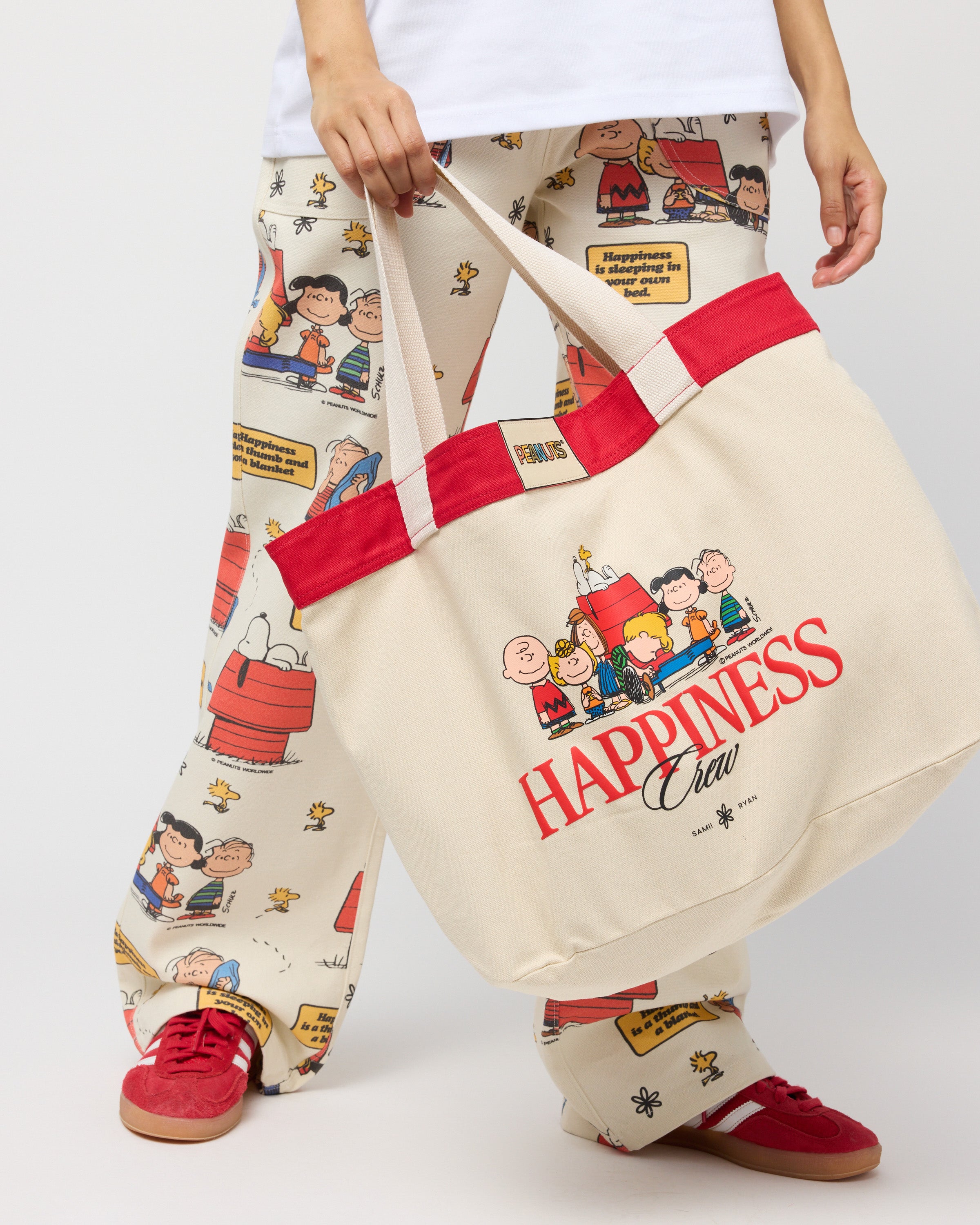 Peanuts The Happiness Crew Tote Bag
