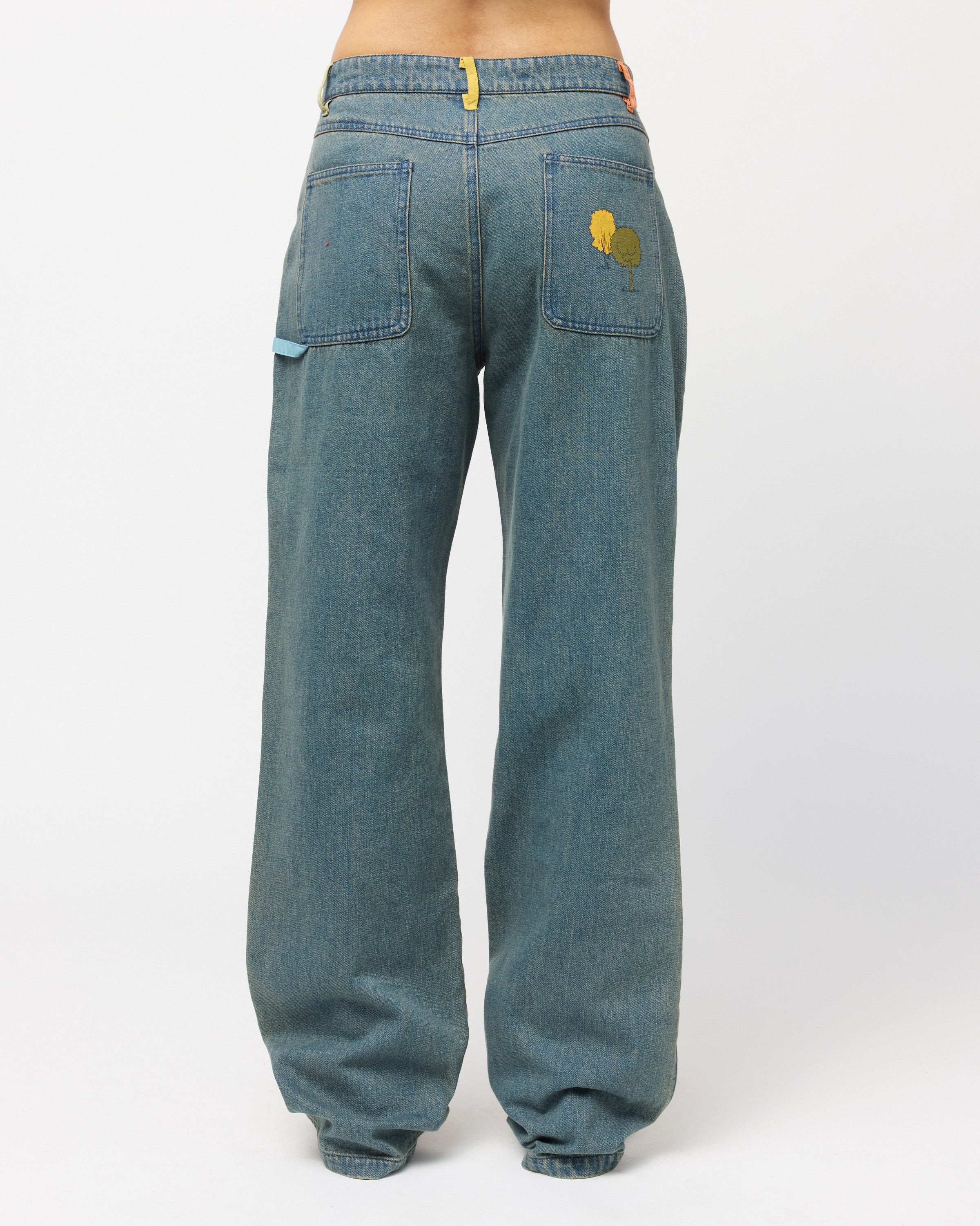 Snoopy & Woodstock Denim Pants