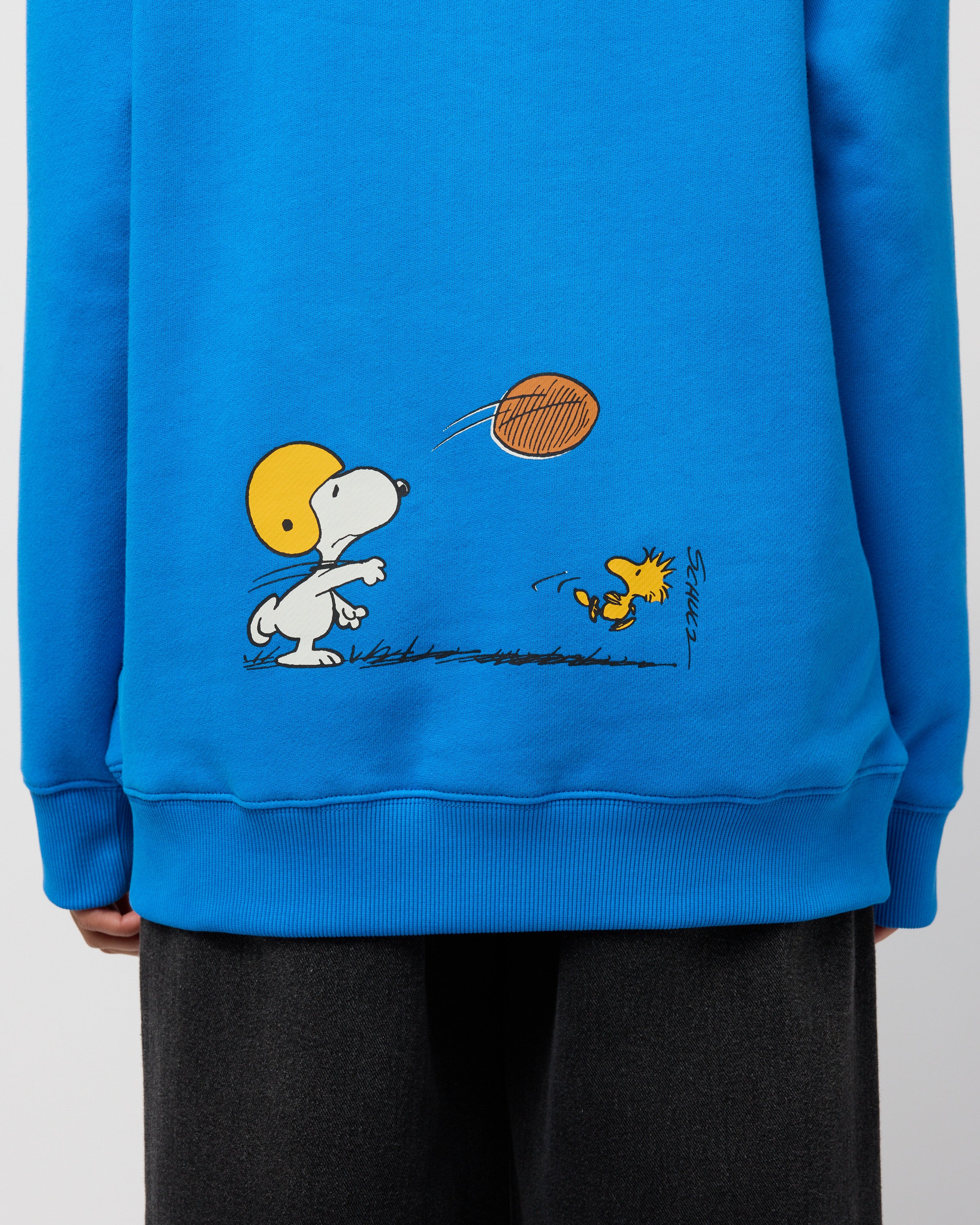 Snoopy Sports Club Hoodie, Blue