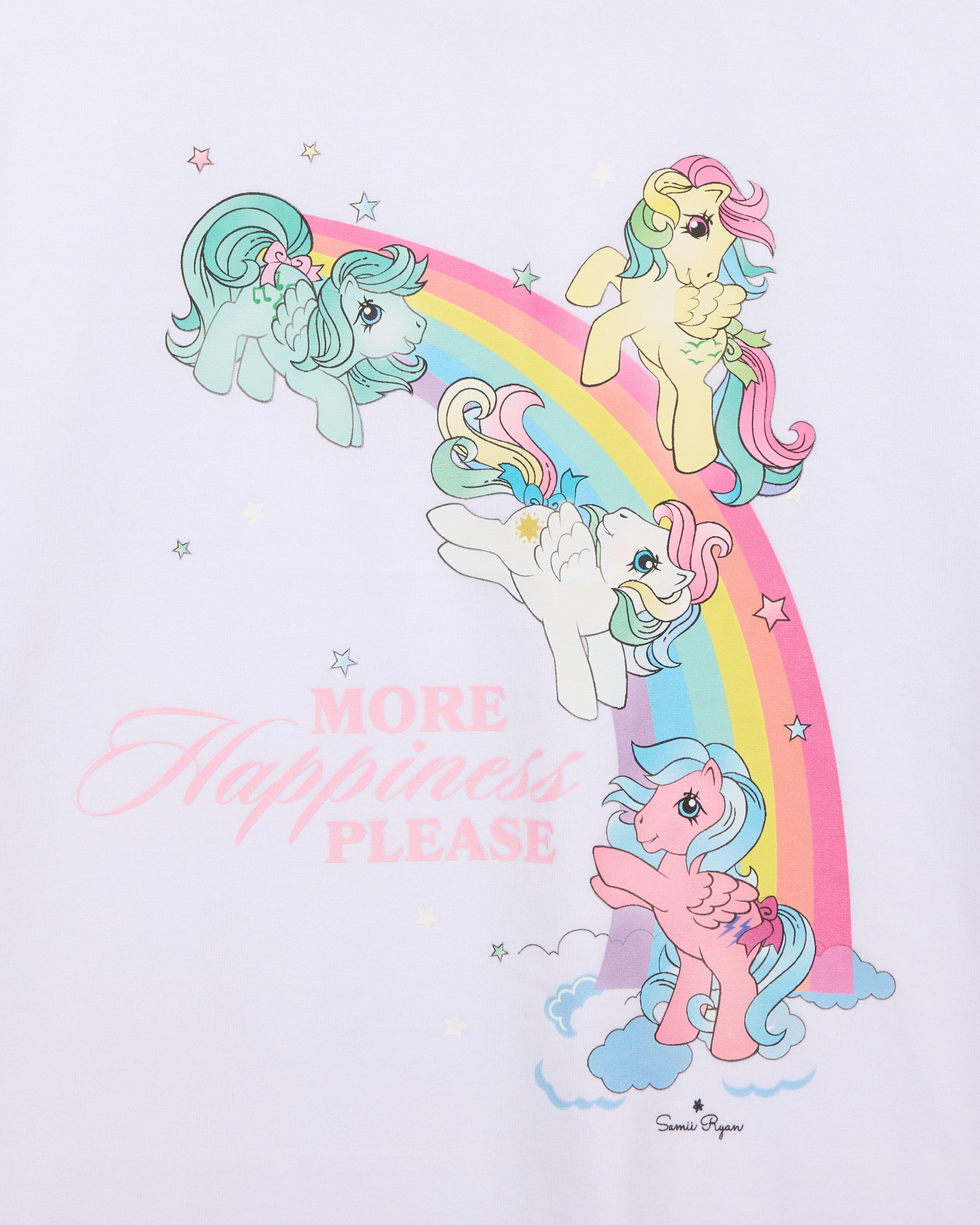 More Happiness Please Oversized Tee