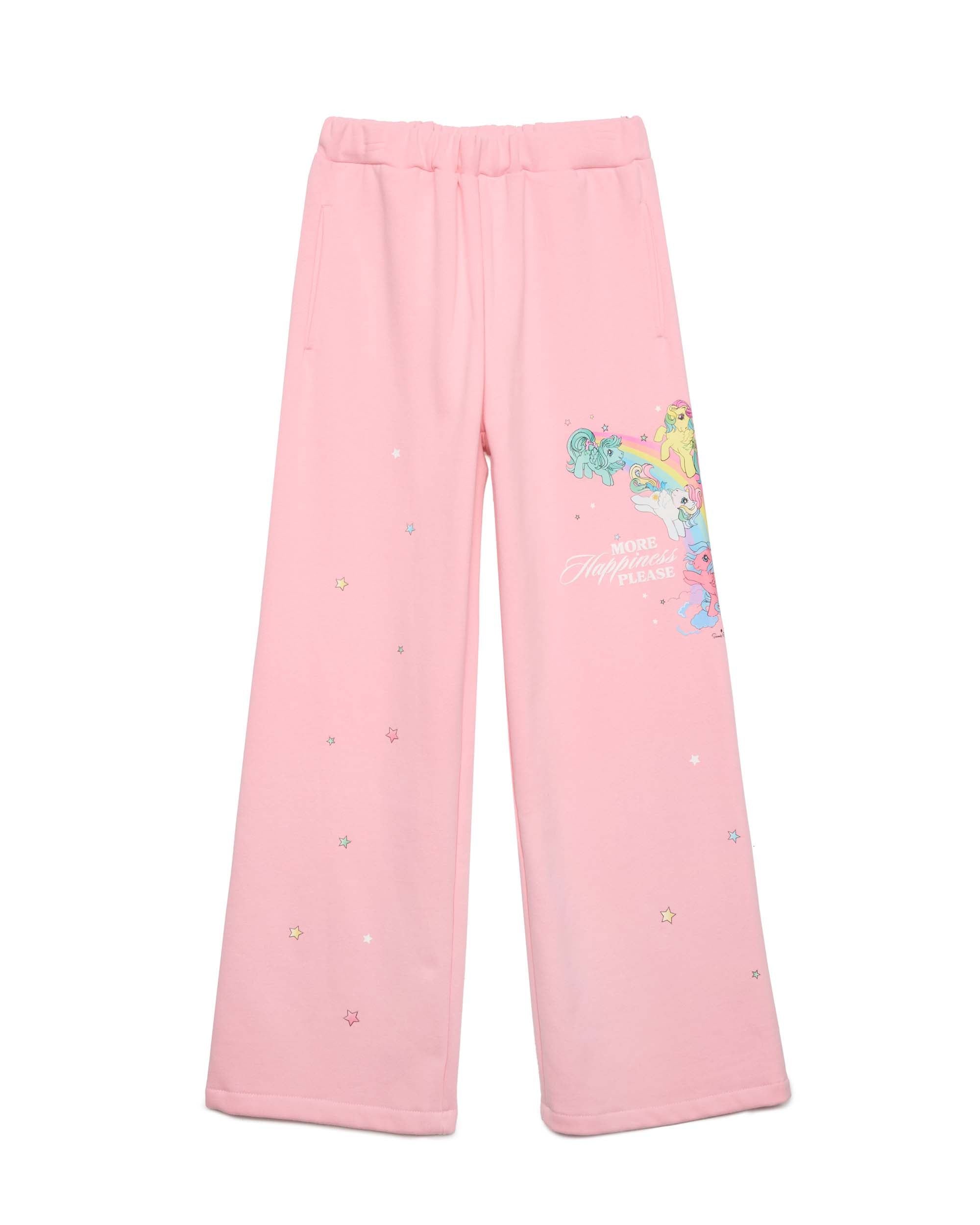 More Happiness Please Open Leg Sweatpants