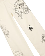 Rainbow Brite Canvas Pant