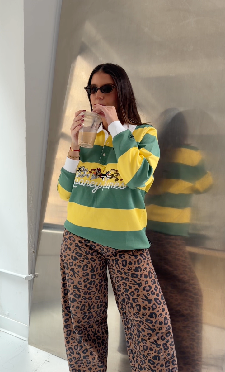 Looney Tunes Striped Rugby