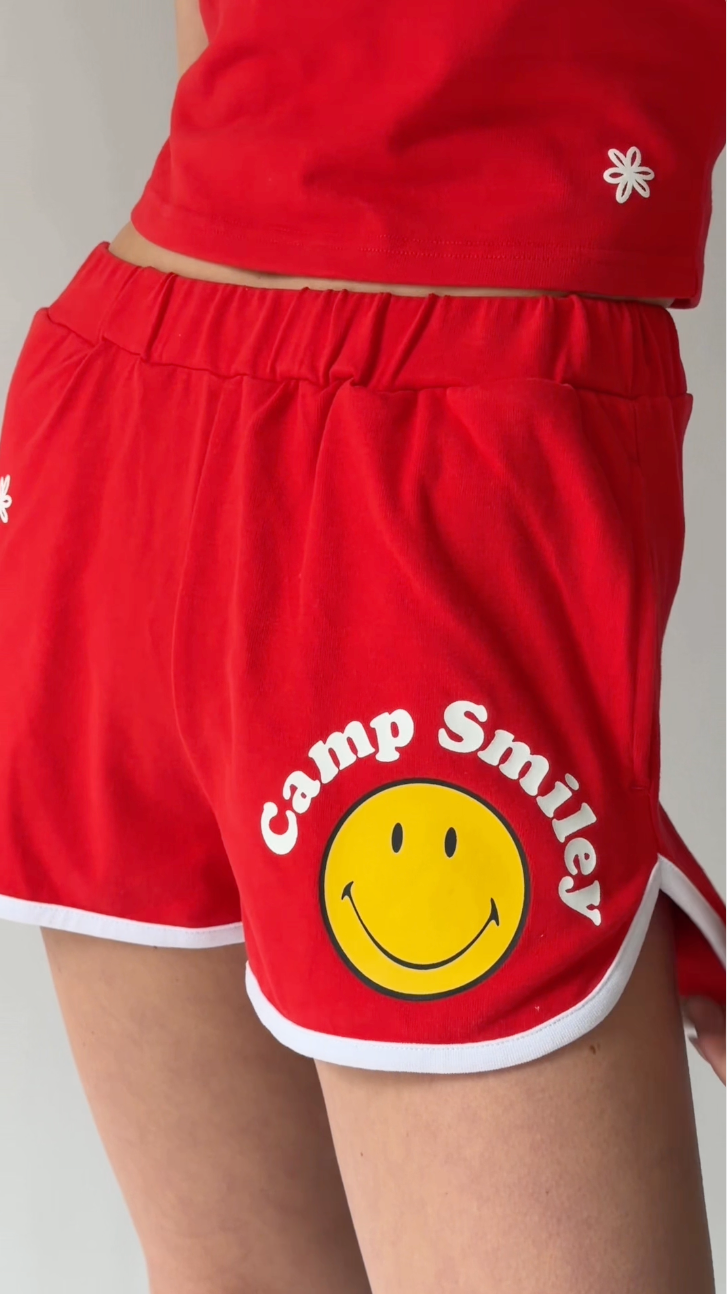 Smiley Camp Shorts