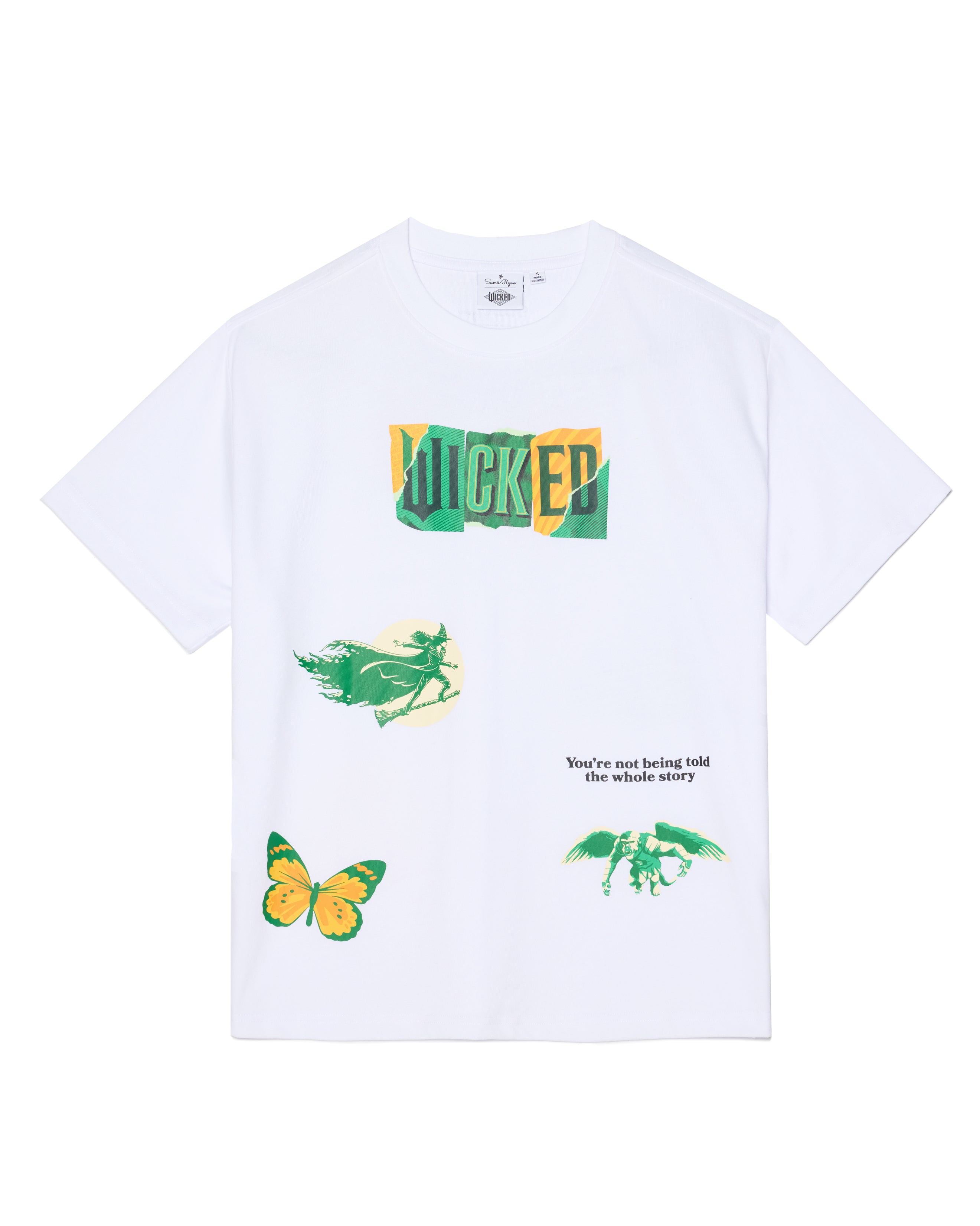 Wicked: For Good, Collage Oversized T-Shirt