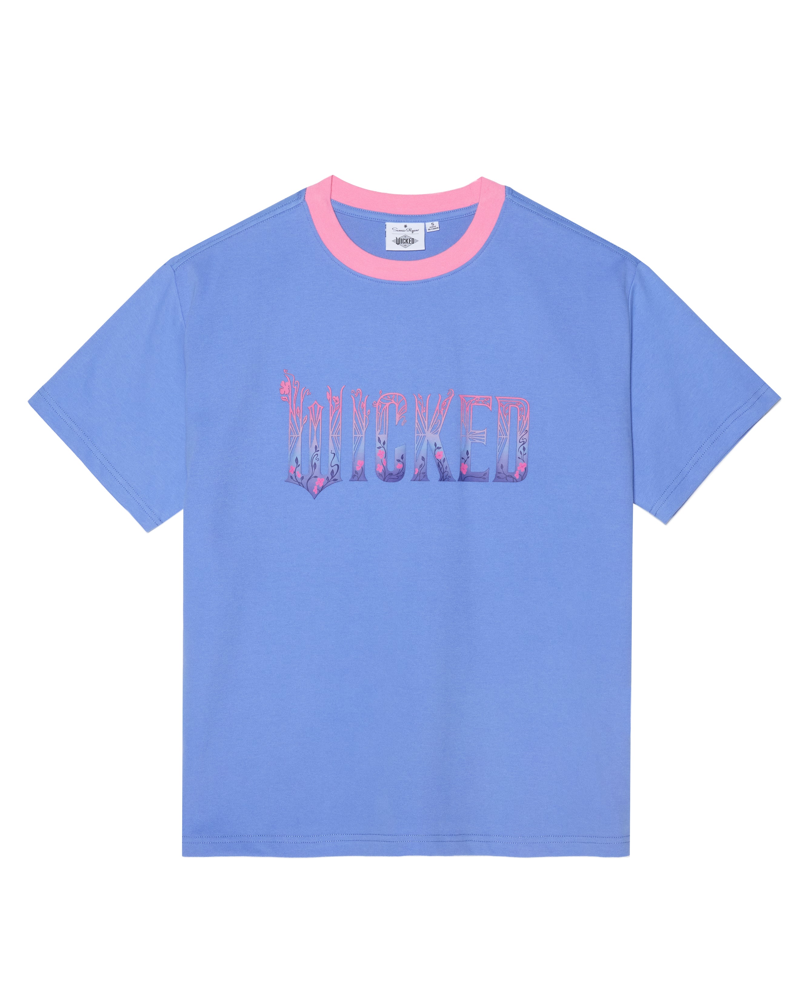Wicked: For Good, Glinda Wicked Logo Oversized T-Shirt