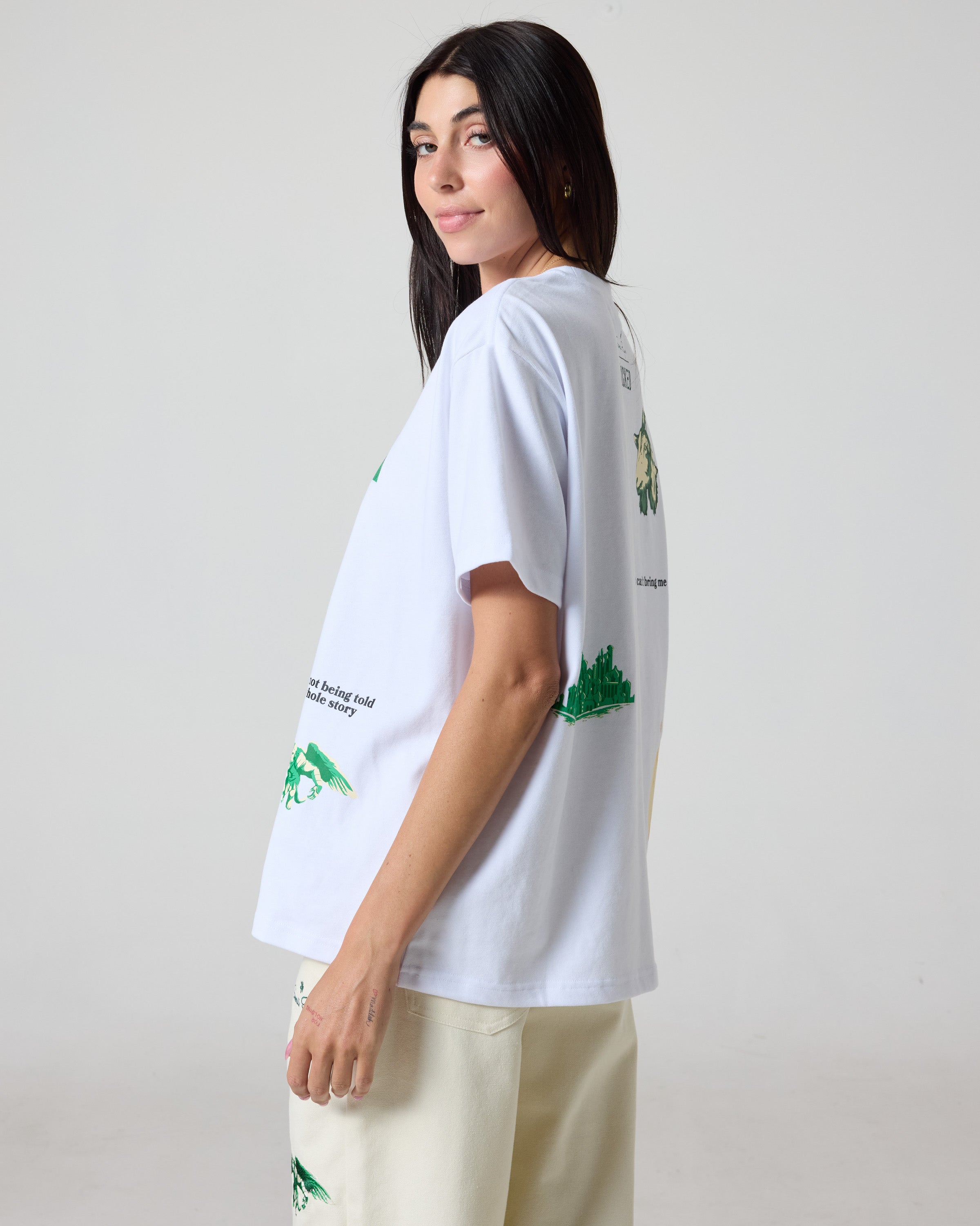 Wicked: For Good, Collage Oversized T-Shirt