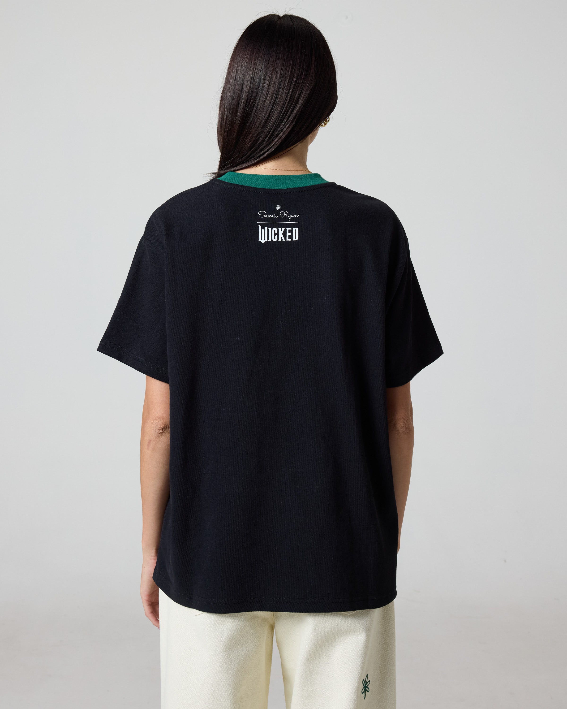 Wicked: For Good, Elphaba Wicked Logo Oversized T-Shirt