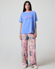 Wicked: For Good, Glinda Wicked Logo Oversized T-Shirt