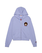 Monchhichi™ Vintage Zip Up Hoodie, Lilac