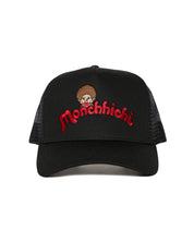 Monchhichi™ Logo Trucker Hat, Black