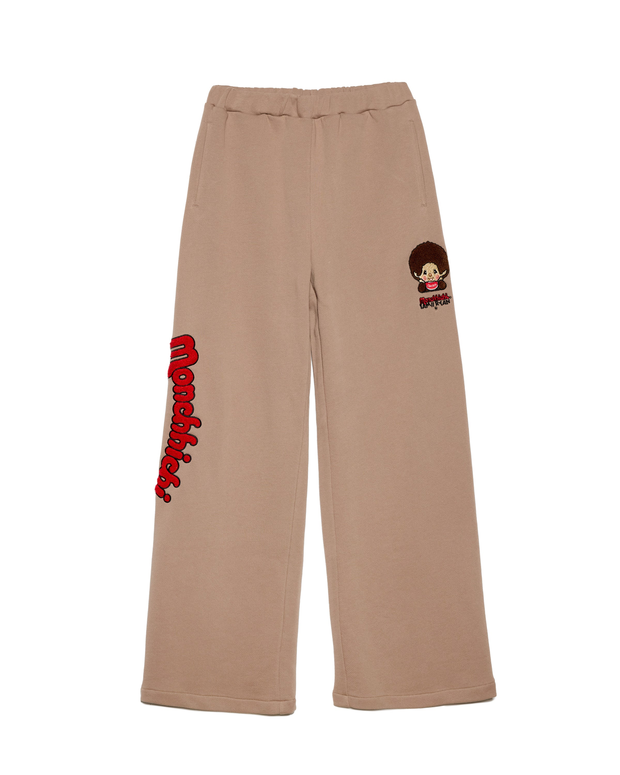 Monchhichi™ Vintage Wash Sweatpants, Brown
