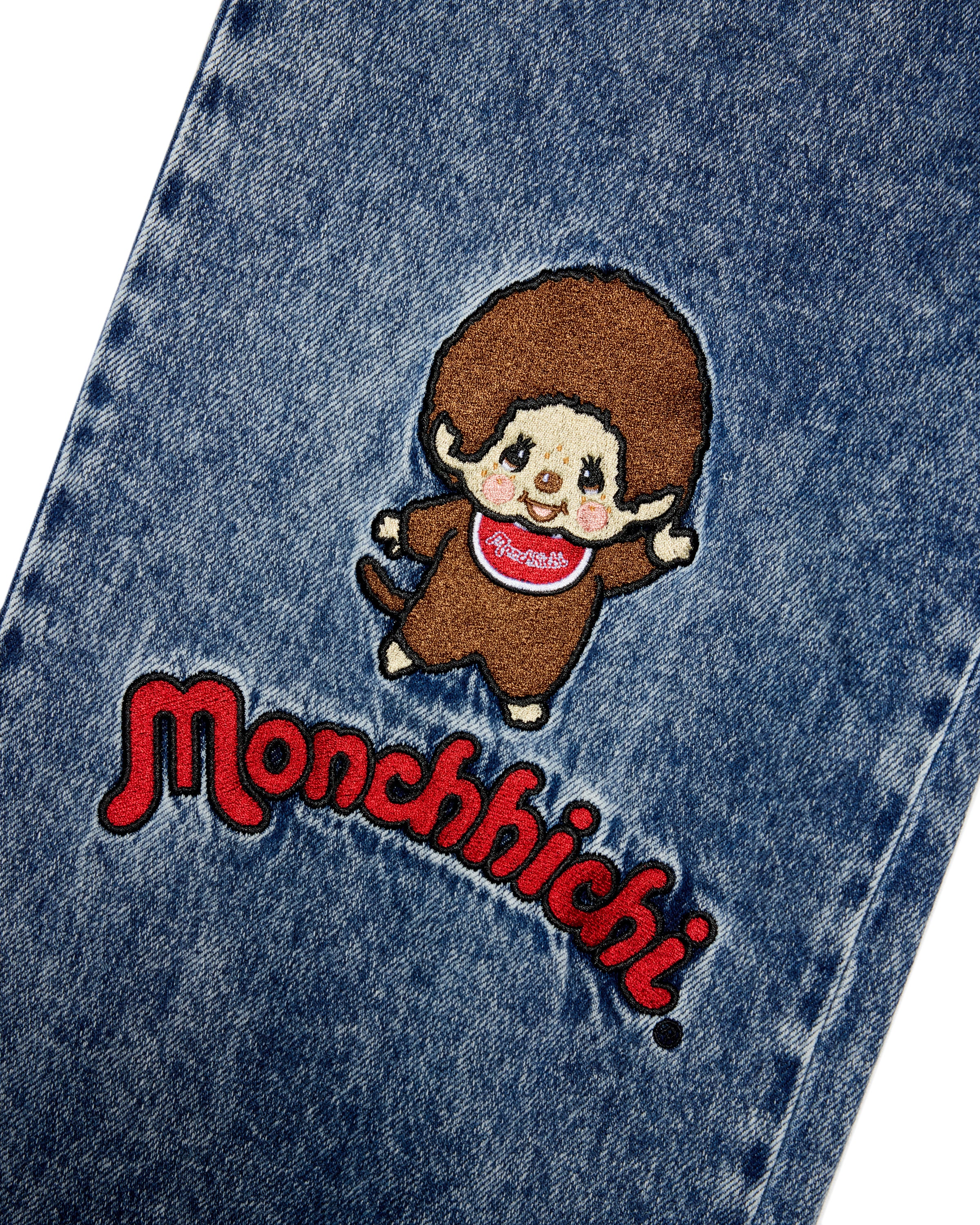 Monchhichi Washed Jeans | Women's Collab Denim — Samii Ryan