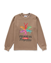 Smiley® Trust The Process Thermal Longsleeve, Brown