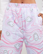 Smiley® Trip Puffer Pants - By Samii Ryan 