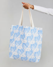 Smiley® Yin-Yang Quilted Tote - By Samii Ryan 