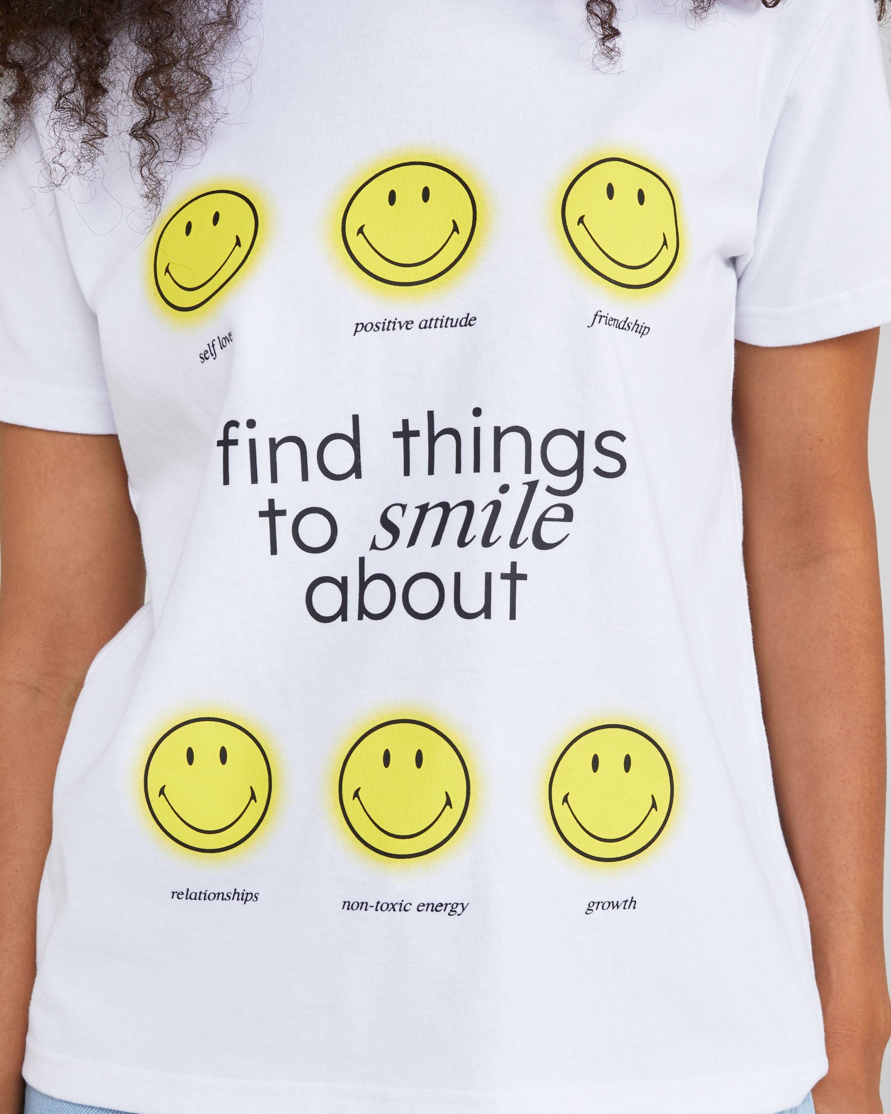 Smiley® Smiley About It Tee - By Samii Ryan 