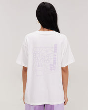 smiley face oversized tee shirt