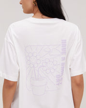 smiley face oversized tee shirt