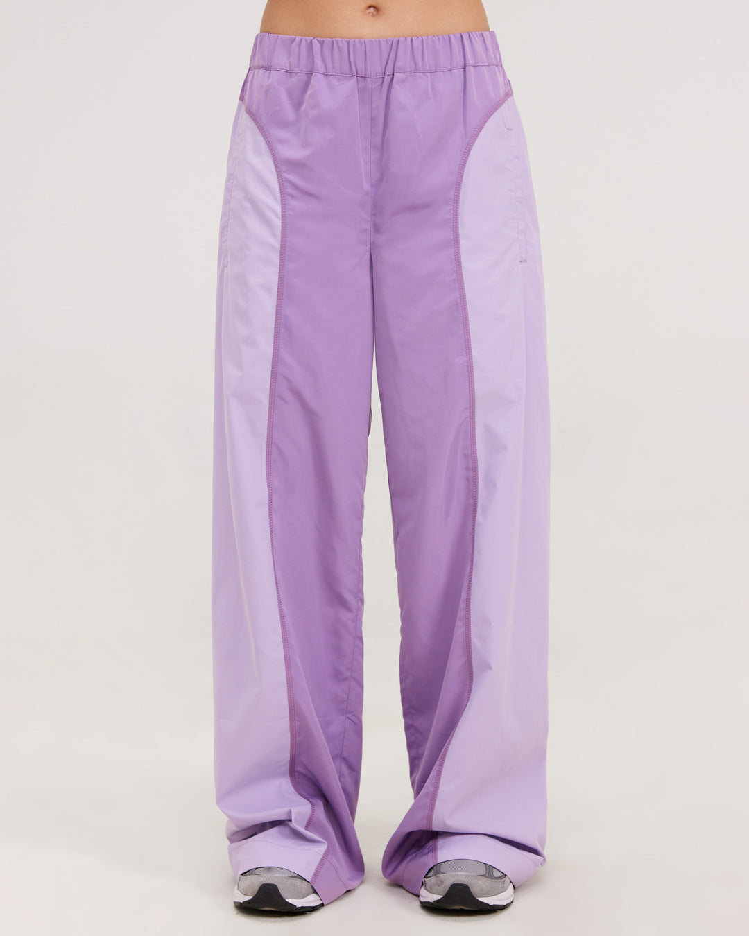 Grape - Inspired By Zendaya - Sustainably Made unisex wide-leg pants main image 1