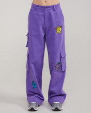 Patchwork Cargo Pants - By Samii Ryan 