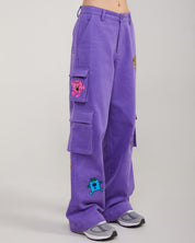 Patchwork Cargo Pants - By Samii Ryan 