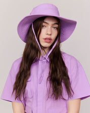 purple cargo hat