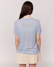 blue tissue tee