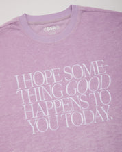 Hopeful Terry Oversized Tee - By Samii Ryan 