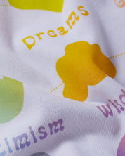 smiley face oversized tee